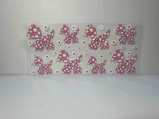 F 96 balloon dog holographic