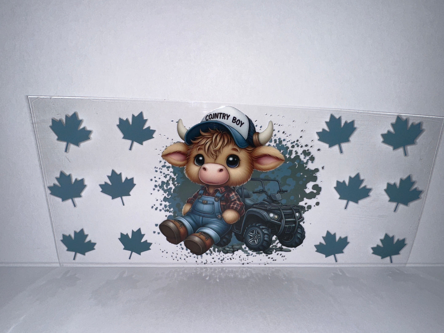 H1904 Highland cow Country Boy