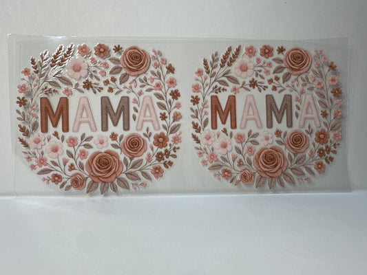 F 93 Mama with flowers