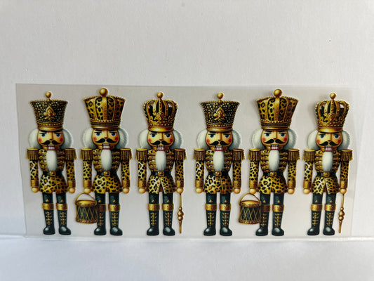 H84 animal print nutcrackers Christmas