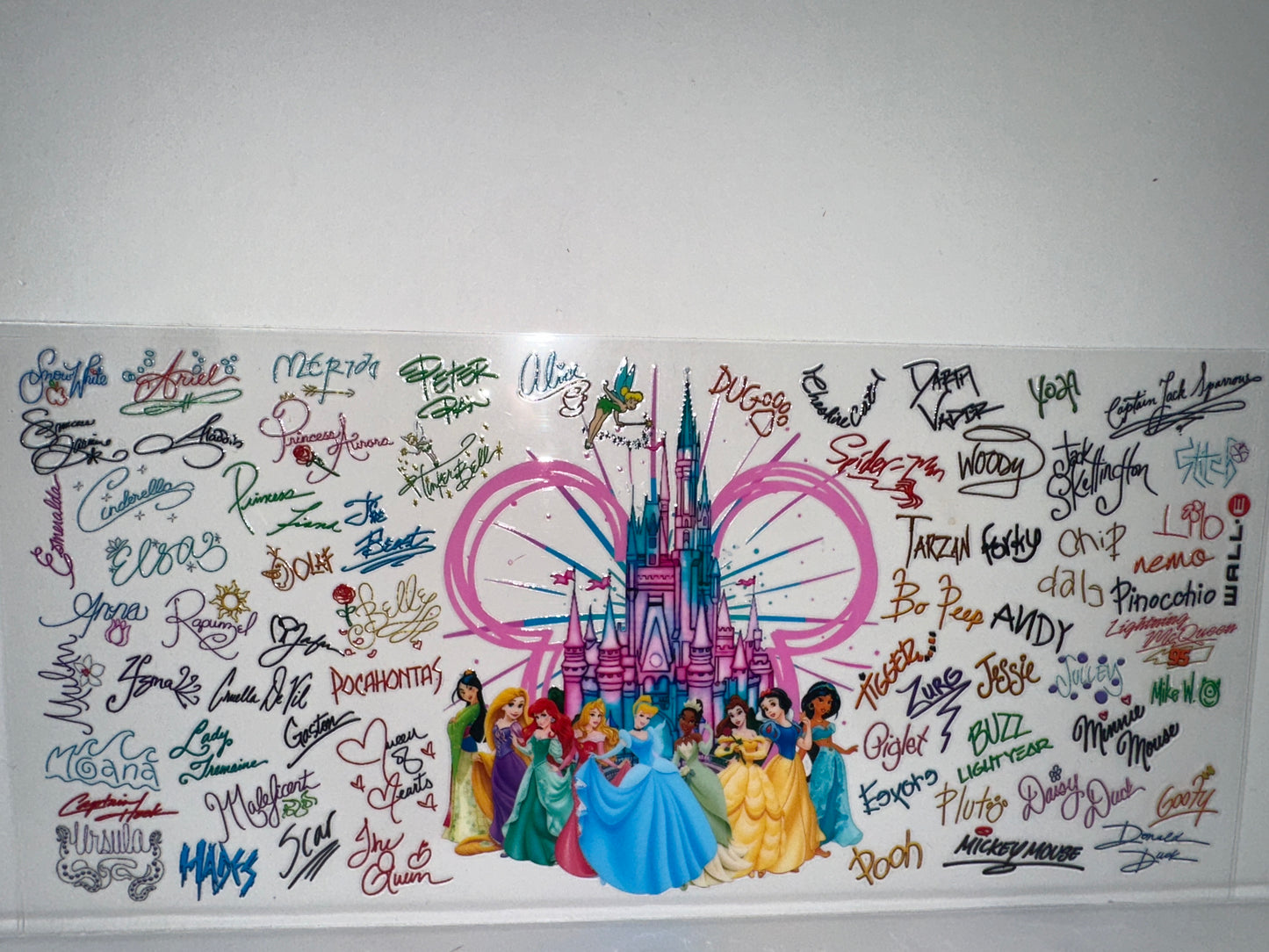 G1195 Disney Cinderella’s castle with princesses