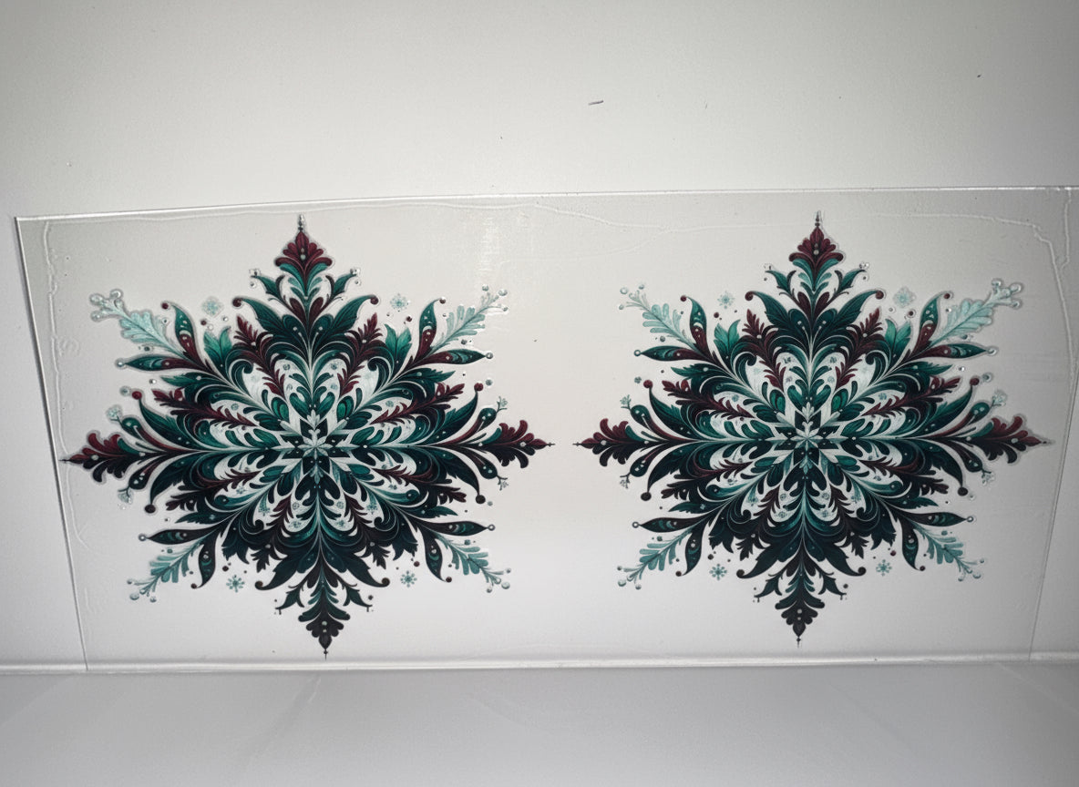 H743 Floral Snowflake