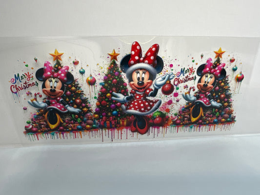 G246 Minnie mouse, Disney, Merry Christmas