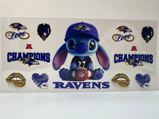 F472 NFL football ravens stitch