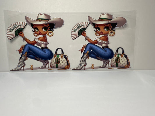 F193 Western Betty Boop