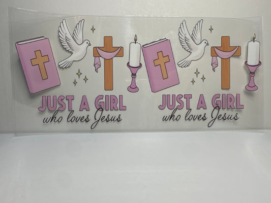 F269 Just a Girl Who Loves Jesus - Religious