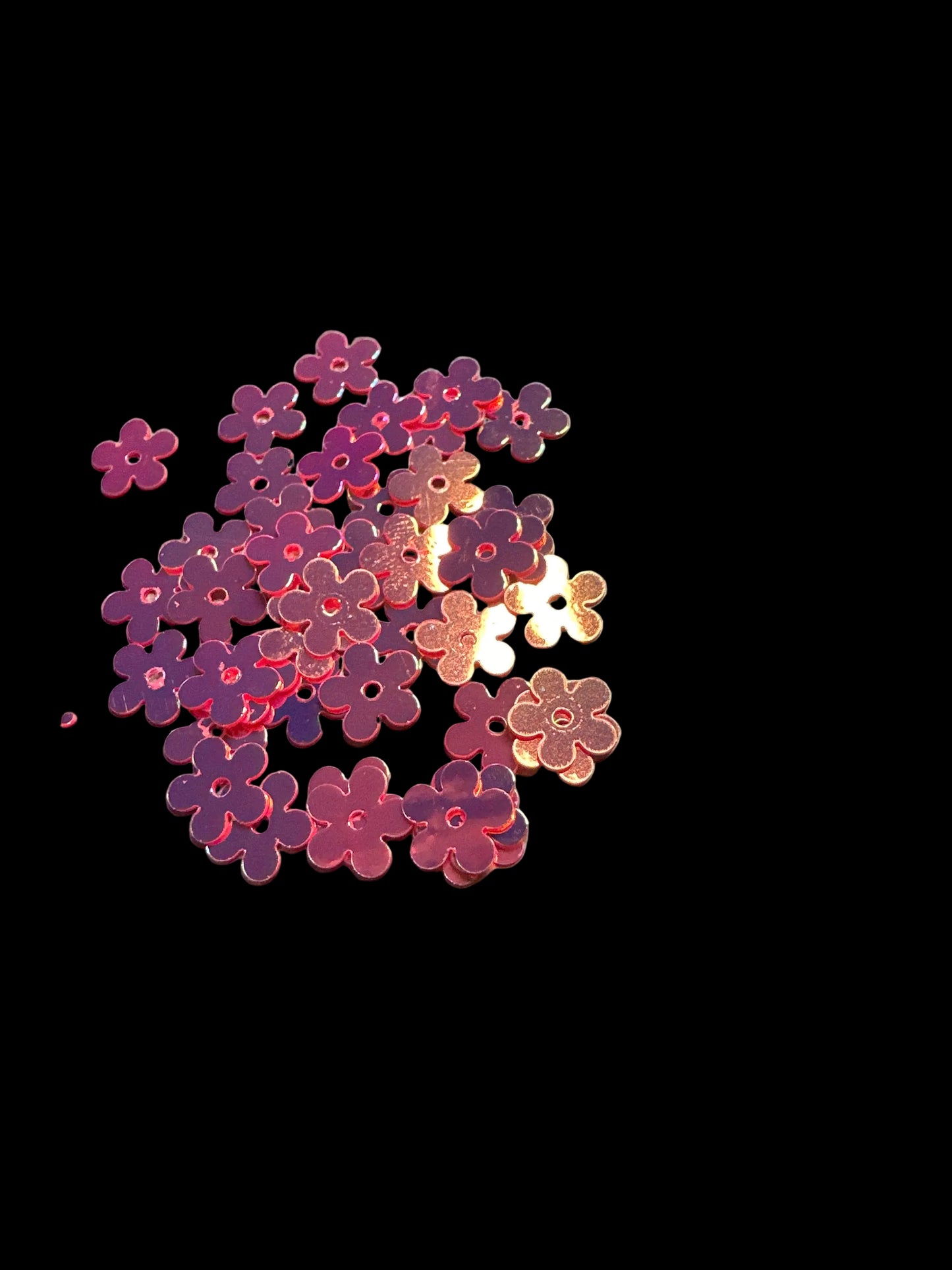 Pink Purple Flower Shaped Glitter | Luxy Customs – Shaped Glitter 8g | Luxy Customs