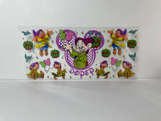 E253Snow White Dopey Halloween Pumpkins