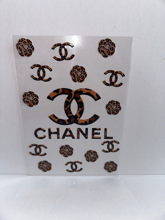 H2010 20/24oz Animal Print Chanel Designer