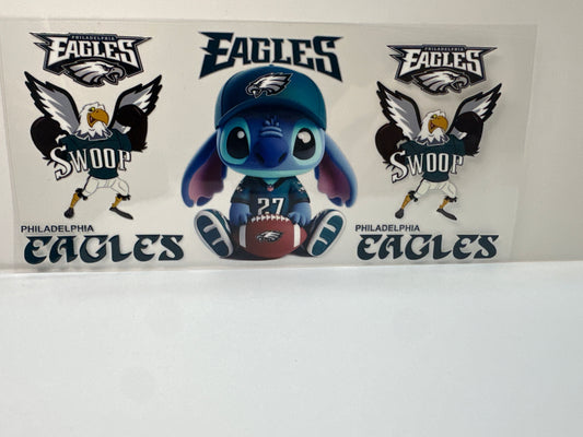 F464 NFL football Eagles Stitch