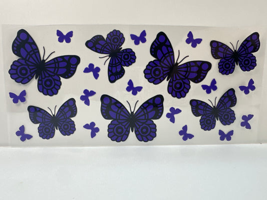 F899 purple butterflies