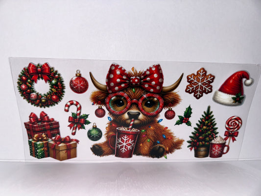 H2815 Christmas Cow