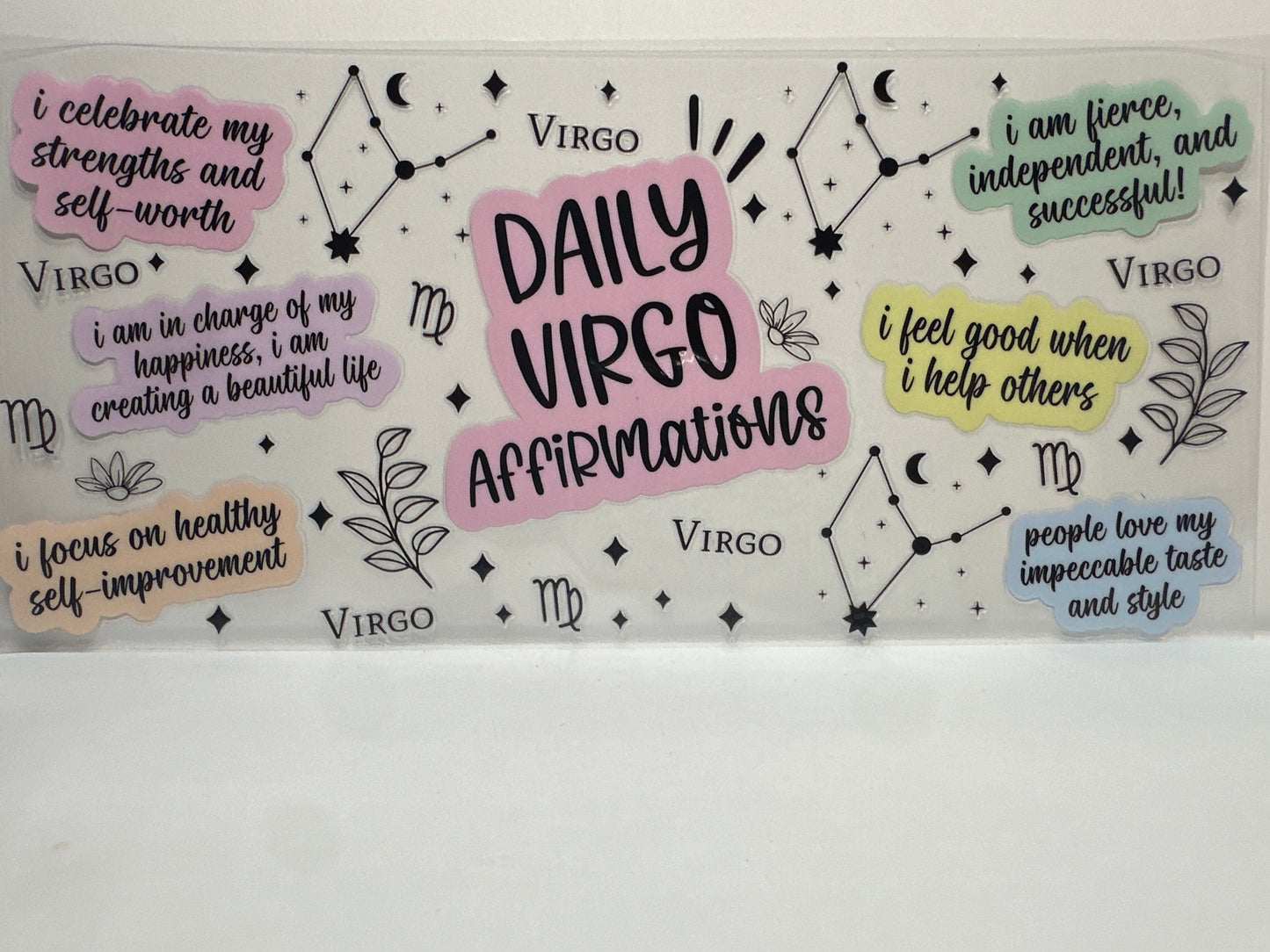 F109 daily Virgo affirmations horoscope