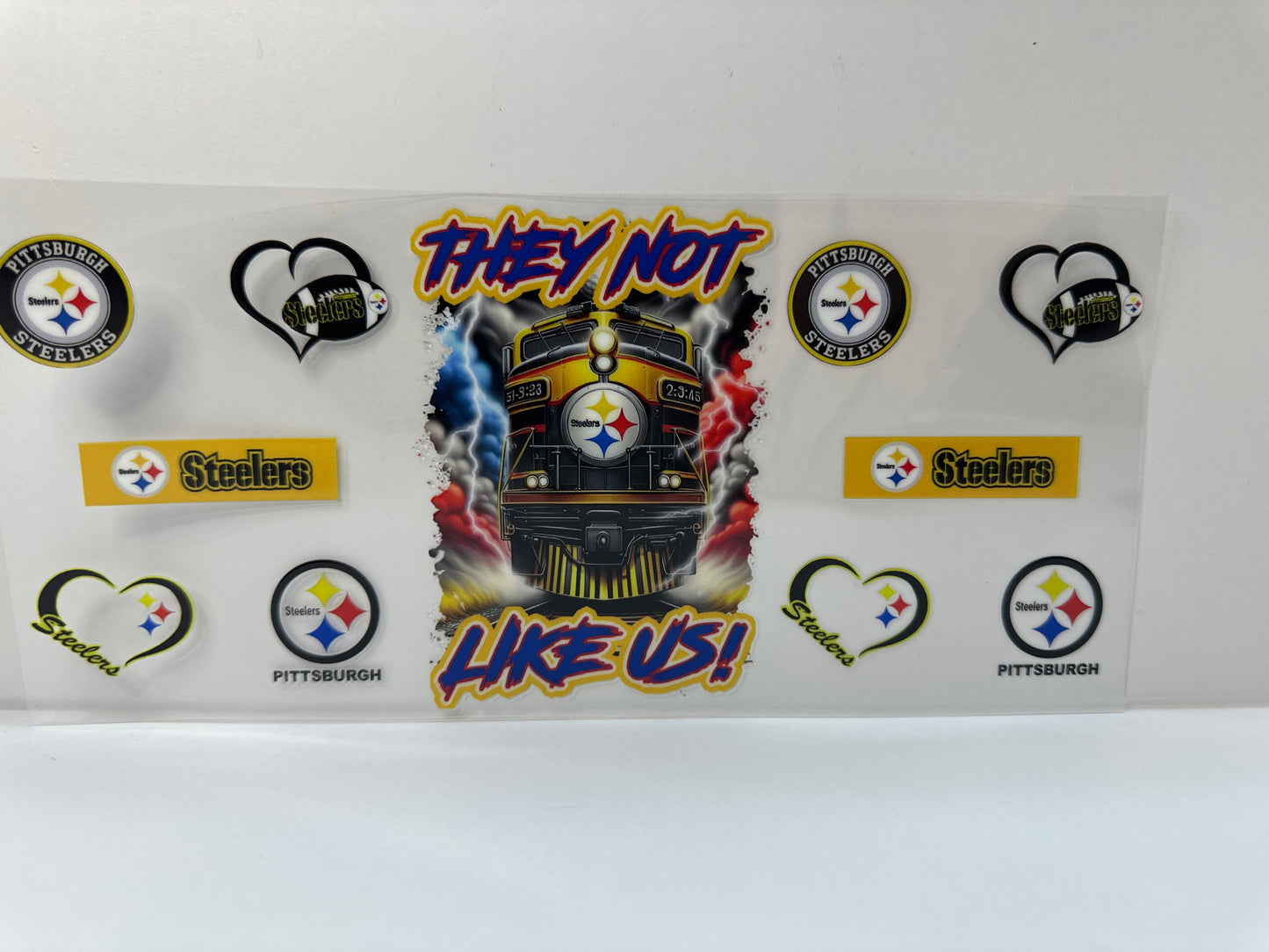 F516 NFL football Steelers they’re not like us