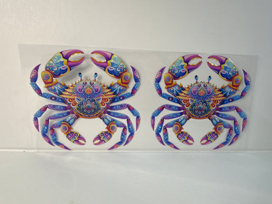 G97 colorful blue crab