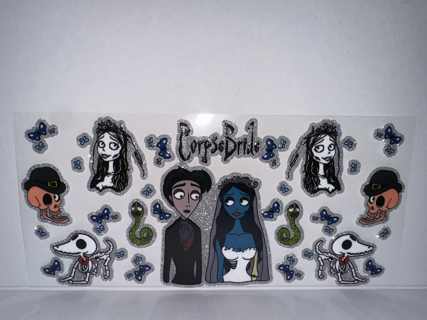 H1942 Glitter Wrap Corpse Bride