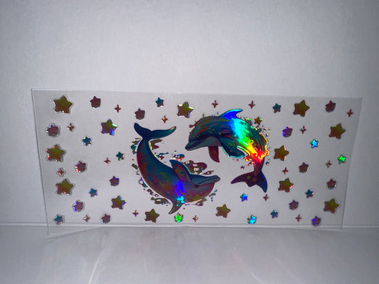 H2304 Metallic Dolphins