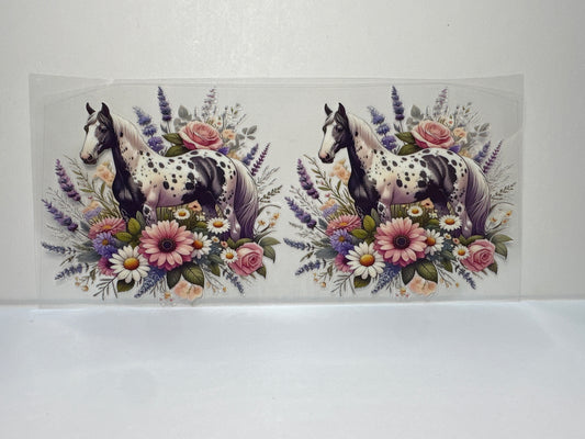 F78 horses with flowers
