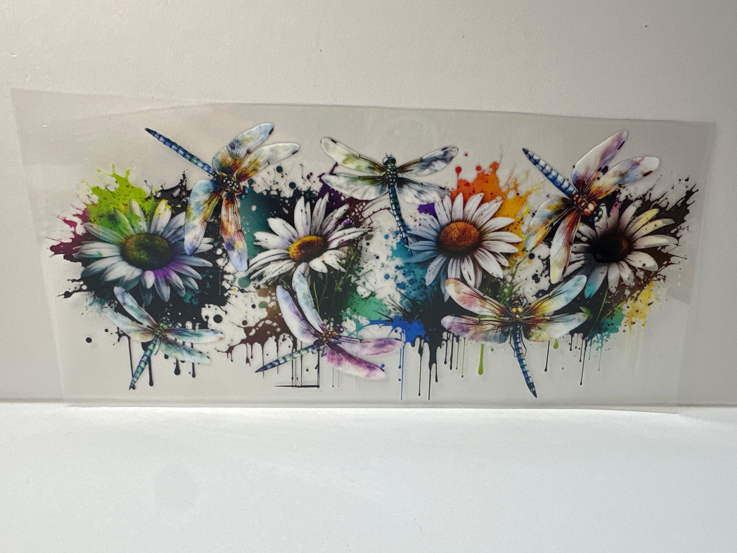 G378 dragonflies with flowers