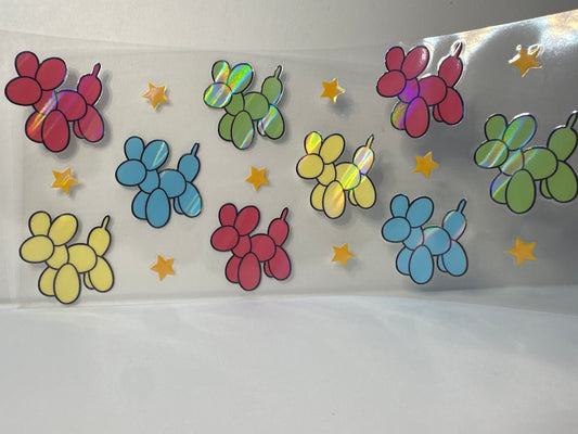 F 98 balloon dog holographic