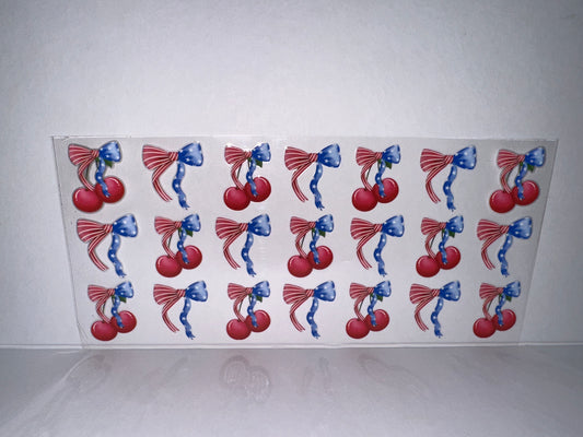 H2141 Red White & Blue Cherries