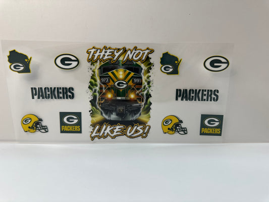 F519 NFL football Packers they not like us