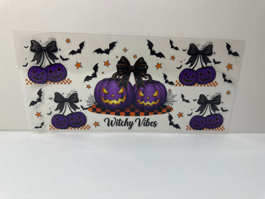 G401 Halloween witchy vibes, purple pumpkin