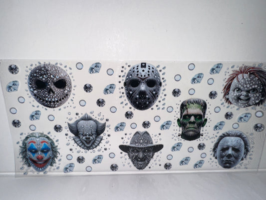 H121 diamond face horror characters, horror