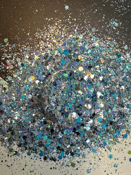 *Luxy Exclusive* Blue J - 2oz Chunky Glitter