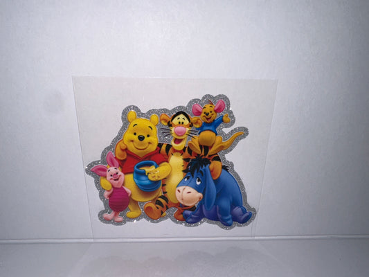 H1980 Glitter Wrap Disney Pooh