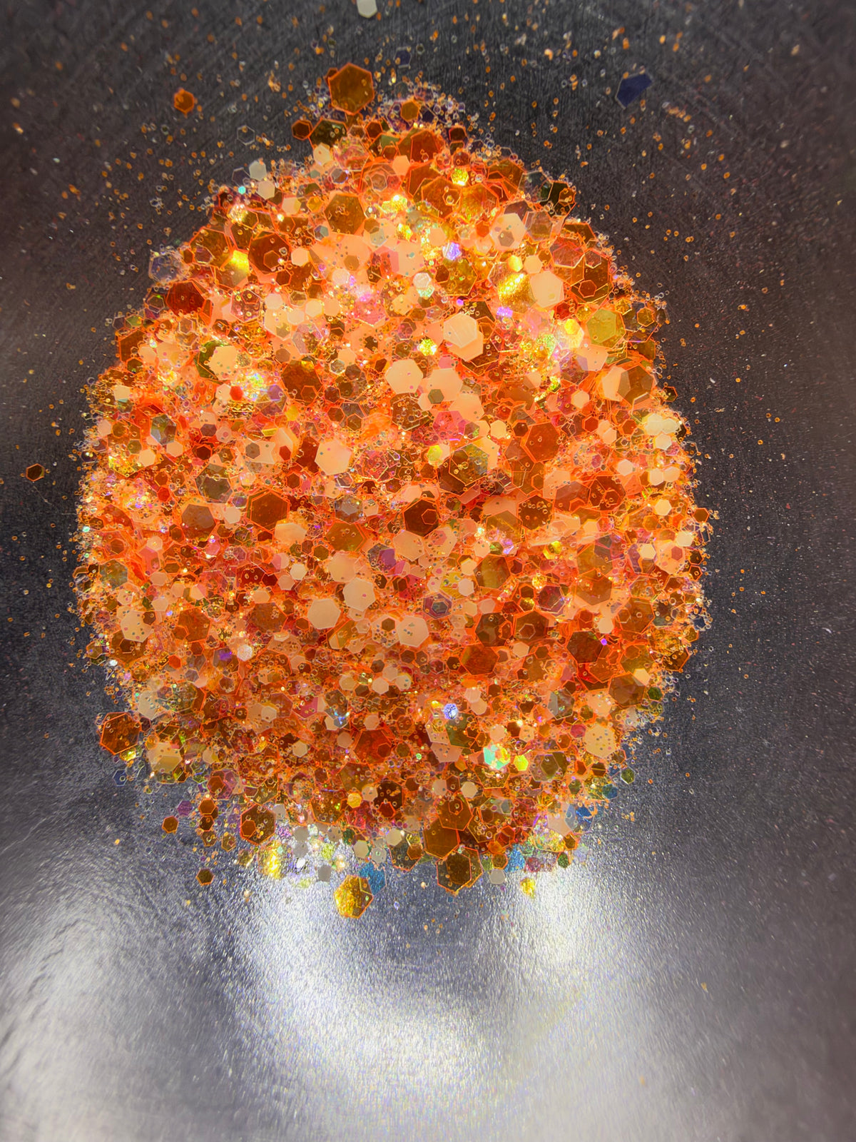 Candy Corn – Glow in the Dark Chunky Glitter 2 oz