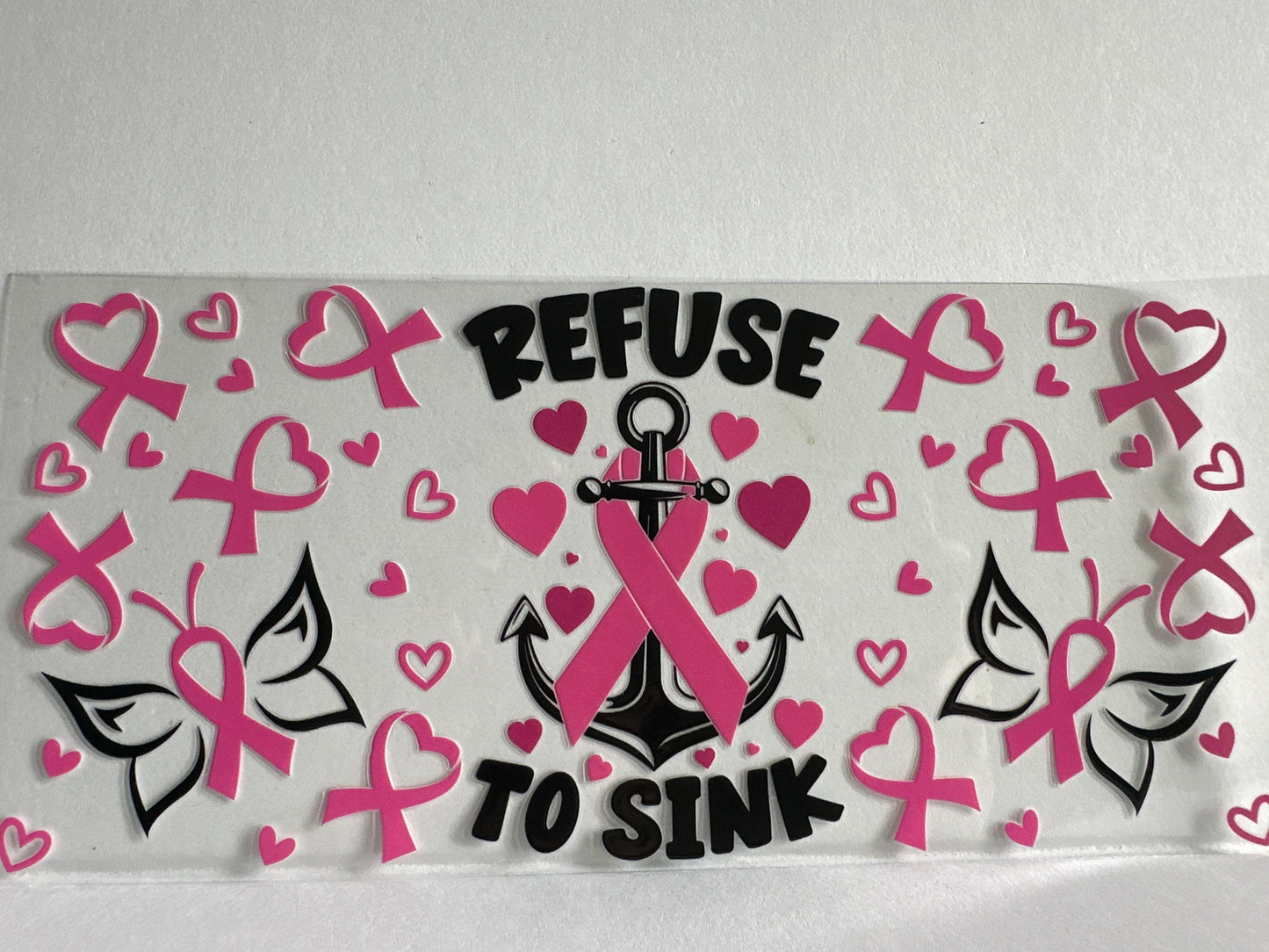 G1318 cancer awareness refuse to sink