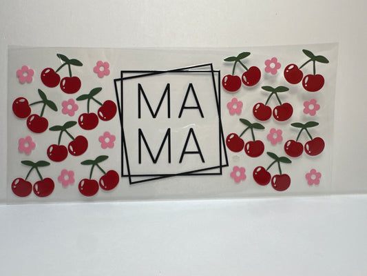 F405 mama with cherries and flowers