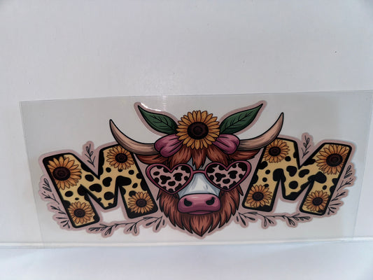 G1245 mom with cow and flowers