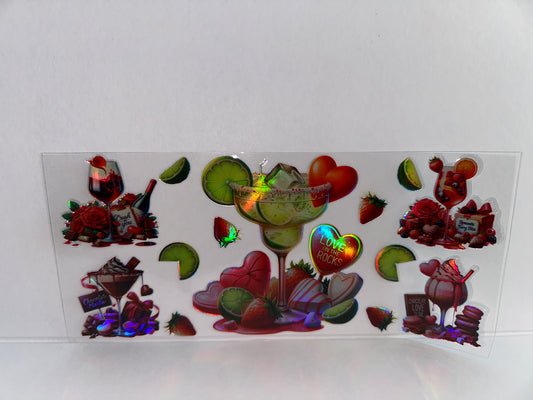 H2324  Metallic Love on the Rocks Drinks