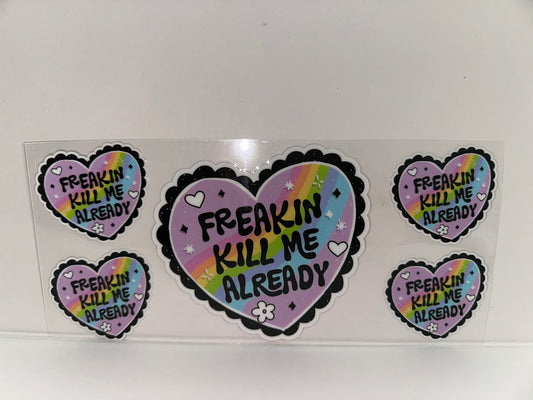 H268 freakin kill me already , sassy