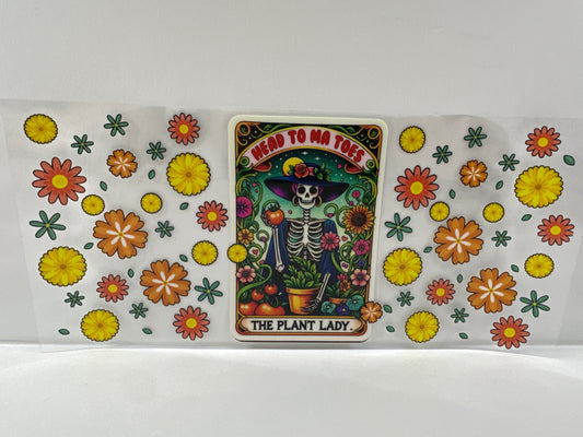 G564 head to ma toes, the plant lady tarot card