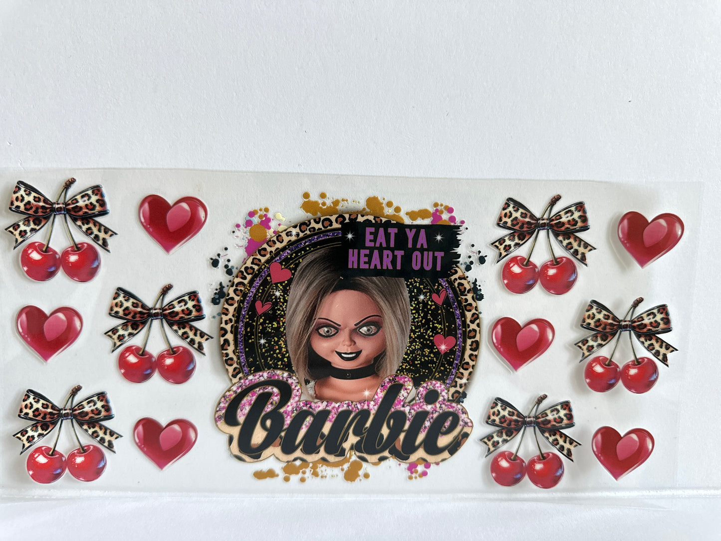 H45 eat your heart out Barbie with cherries and hearts horror