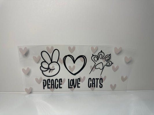 G343 peace love cats