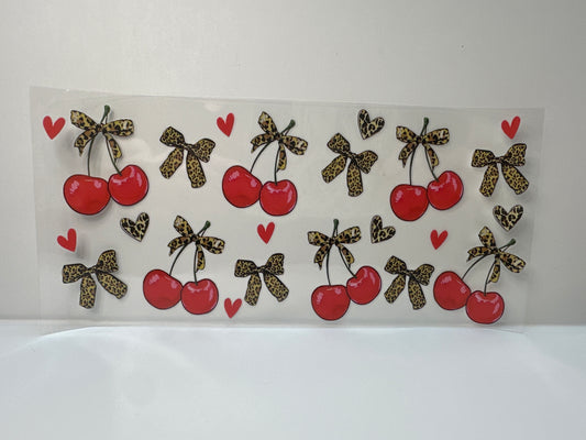 F644 cherries and bows