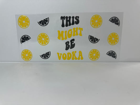 E131 Lemon Vodka