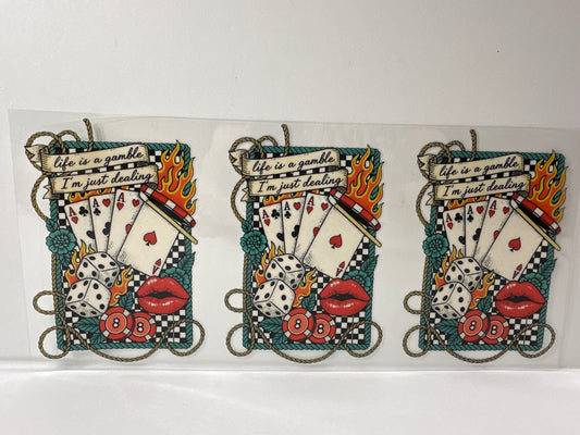 G590 life is a gamble I’m just dealing tarot card