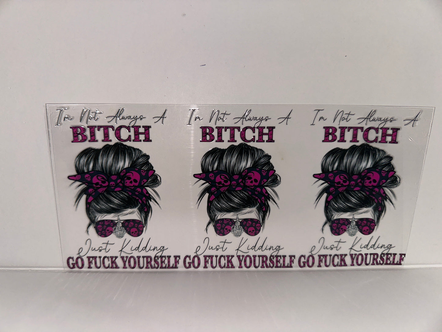 H573 I’m not always a bitch just kidding. Go fuck yourself.