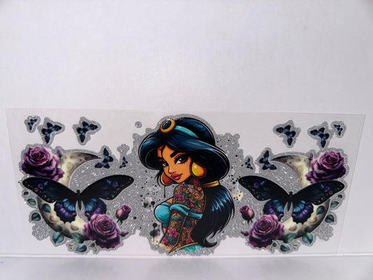 H1958 Glitter Wrap Disney Princess Jasmine
