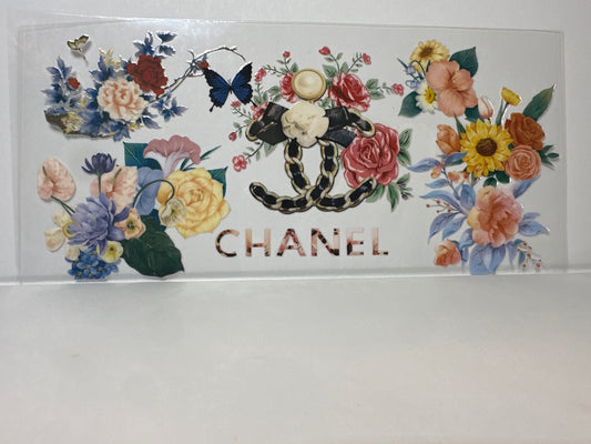 E331 Chanel flowers butterfly