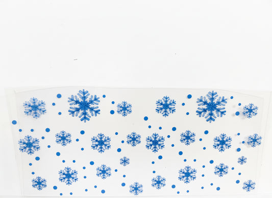 H1102 Christmas Blue Snowflake