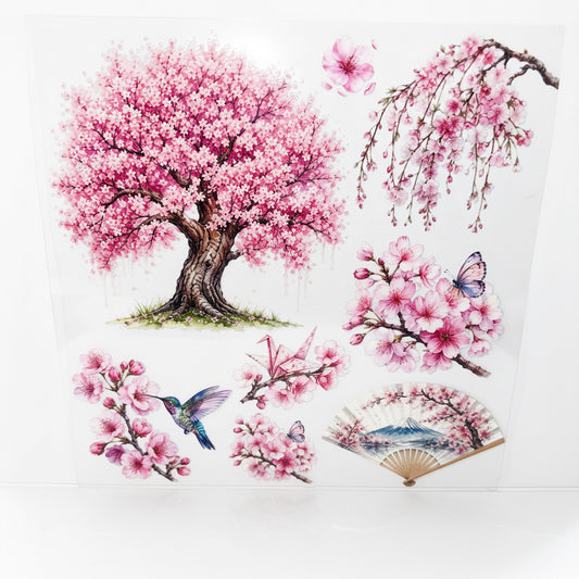H2637 Cherry blossom element sheet