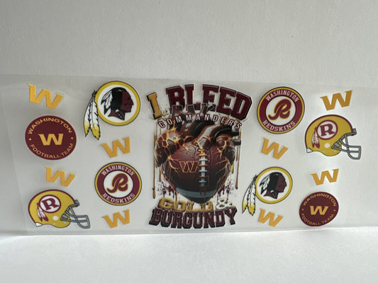 G787 NFL football Redskins