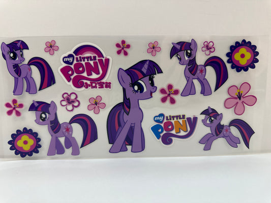 F958 unicorn My Little Pony purple