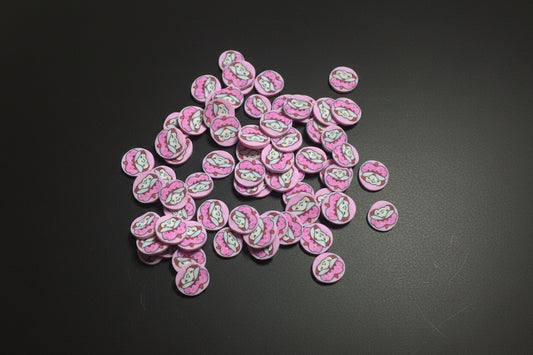 Strawberry Shortcake Clay – Shaped Glitter 8g | Luxy Customs